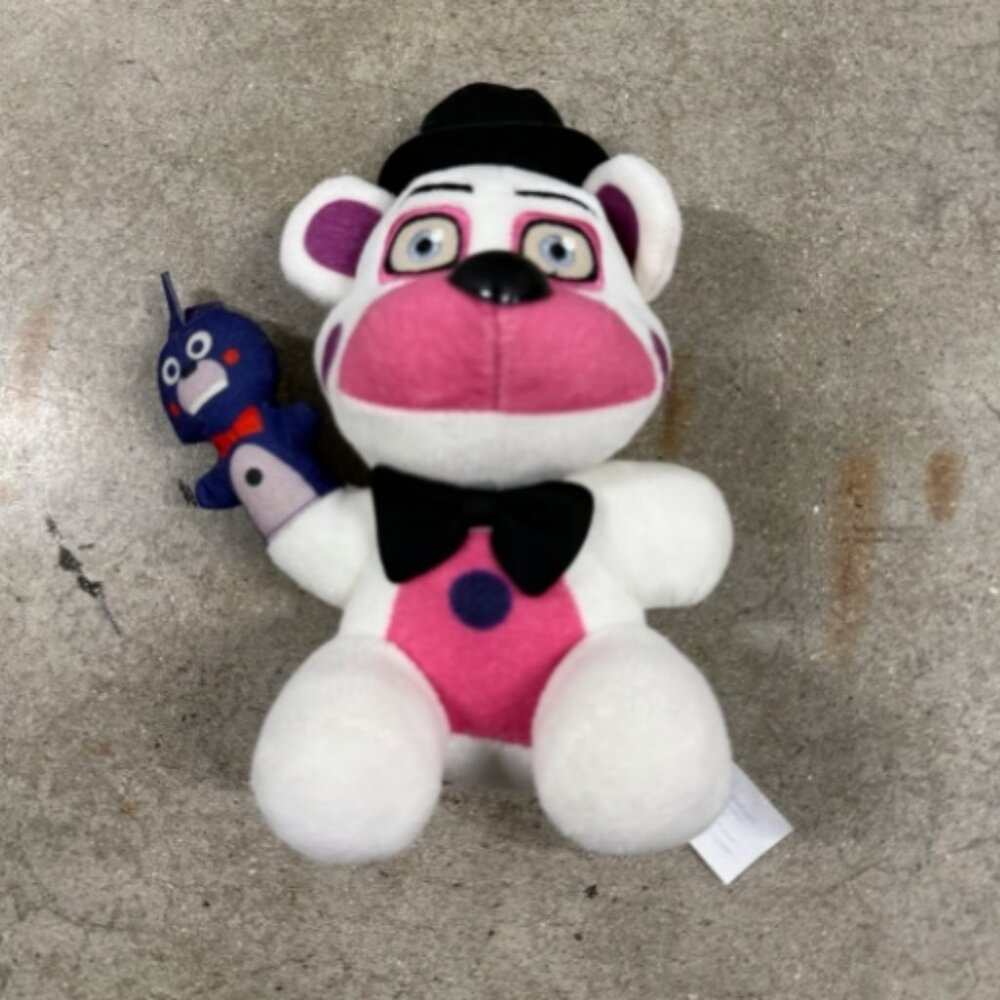 Five Nights At Freddy's Sister Location Funtime Freddy w/Bon Bon 8" Plush 2017